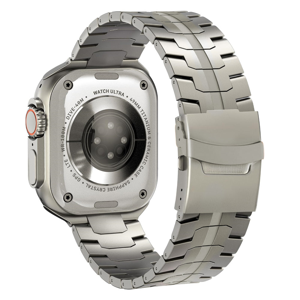 Sleek Titanium Apple Watch Band
